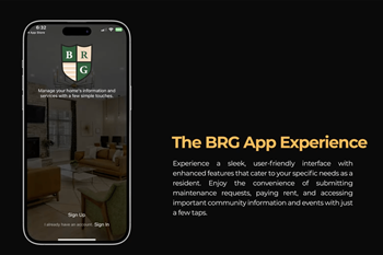 a screenshot of the app experience on a iphone at Hunter Ridge Apartments, Cincinnati, OH, 45244